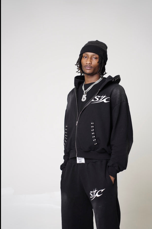 Black Diamond Zip-Up Jacket