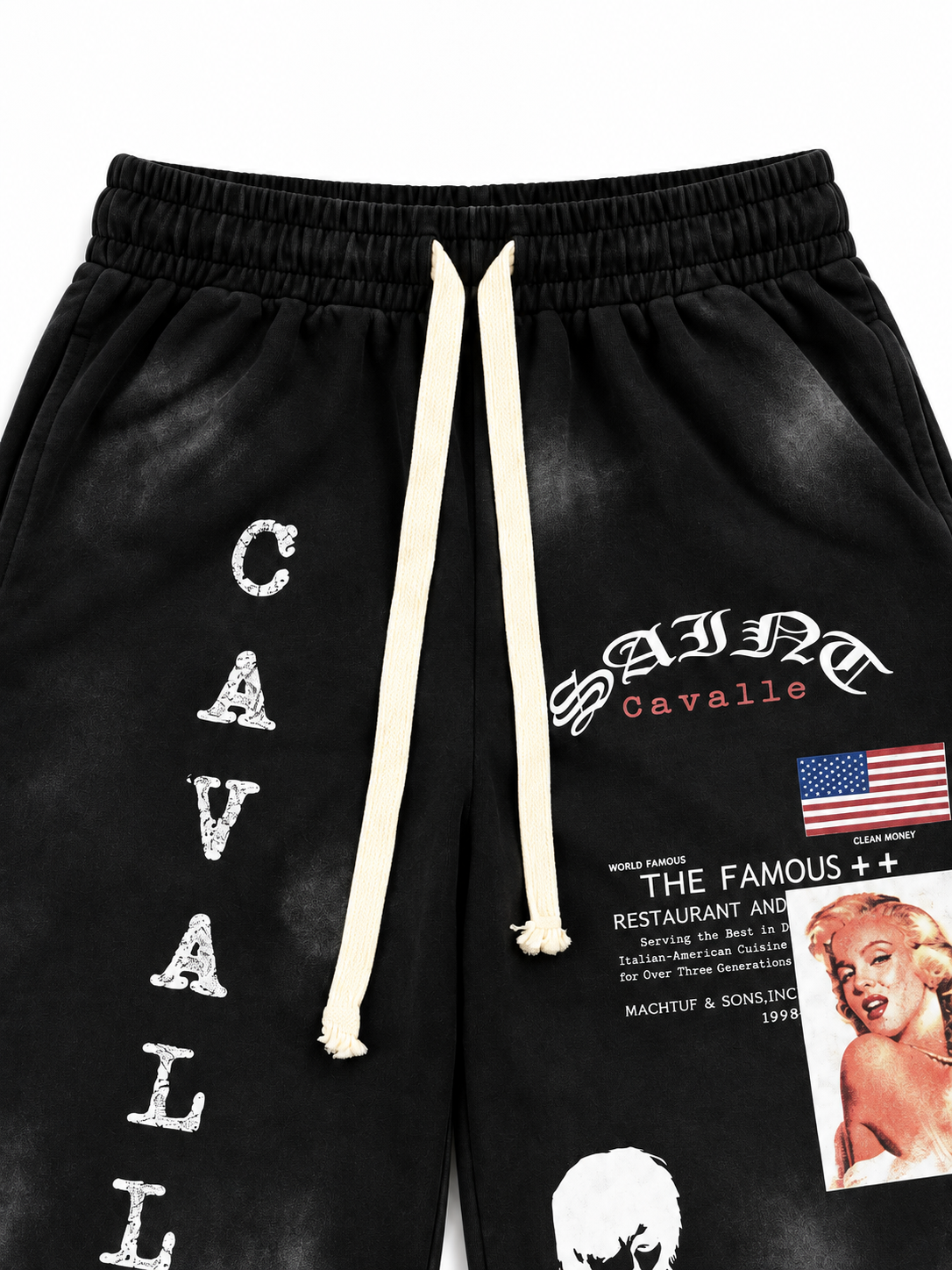 Dirty Monroe 3/4 Shorts