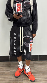 Dirty Monroe 3/4 Shorts