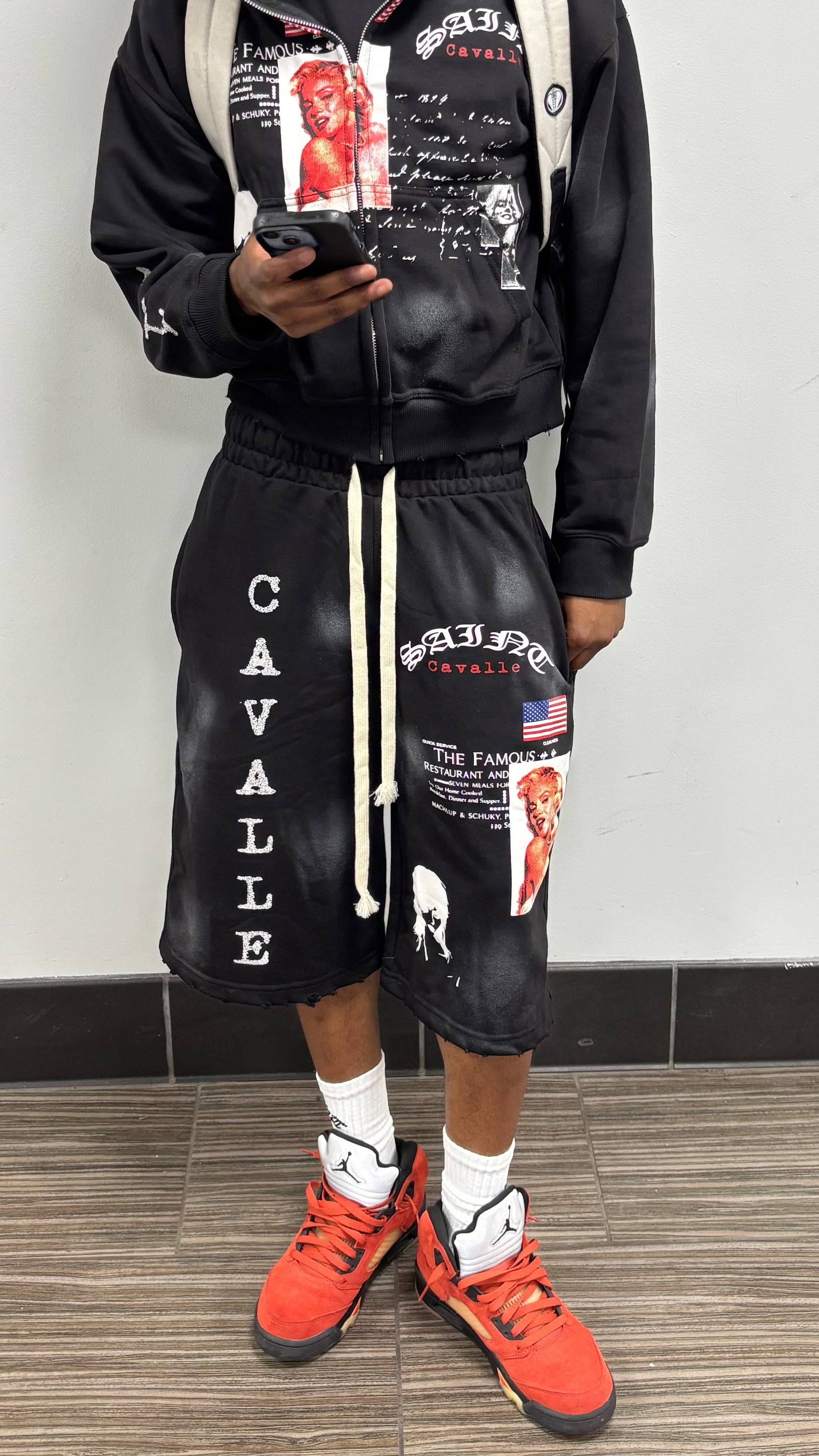 Dirty Monroe 3/4 Shorts