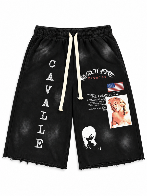 Dirty Monroe 3/4 Shorts